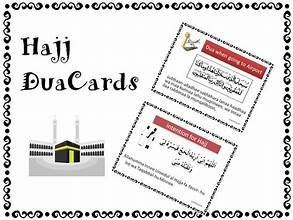 Hajj Dua Cards