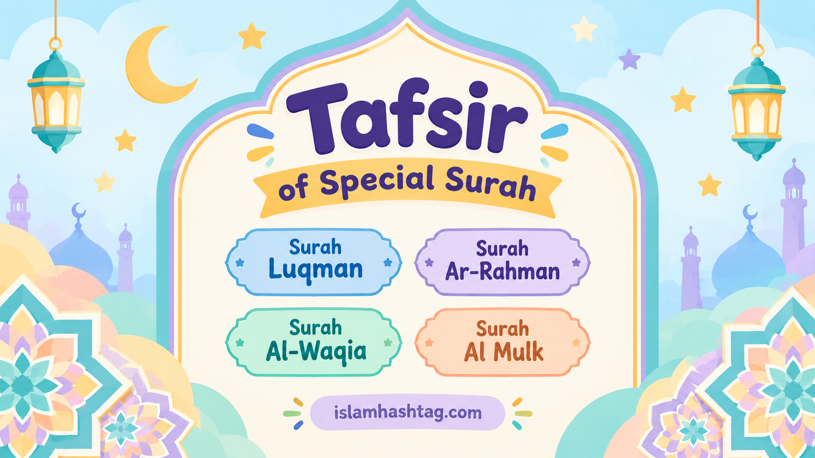 Tafsir of Selected Surah for Children